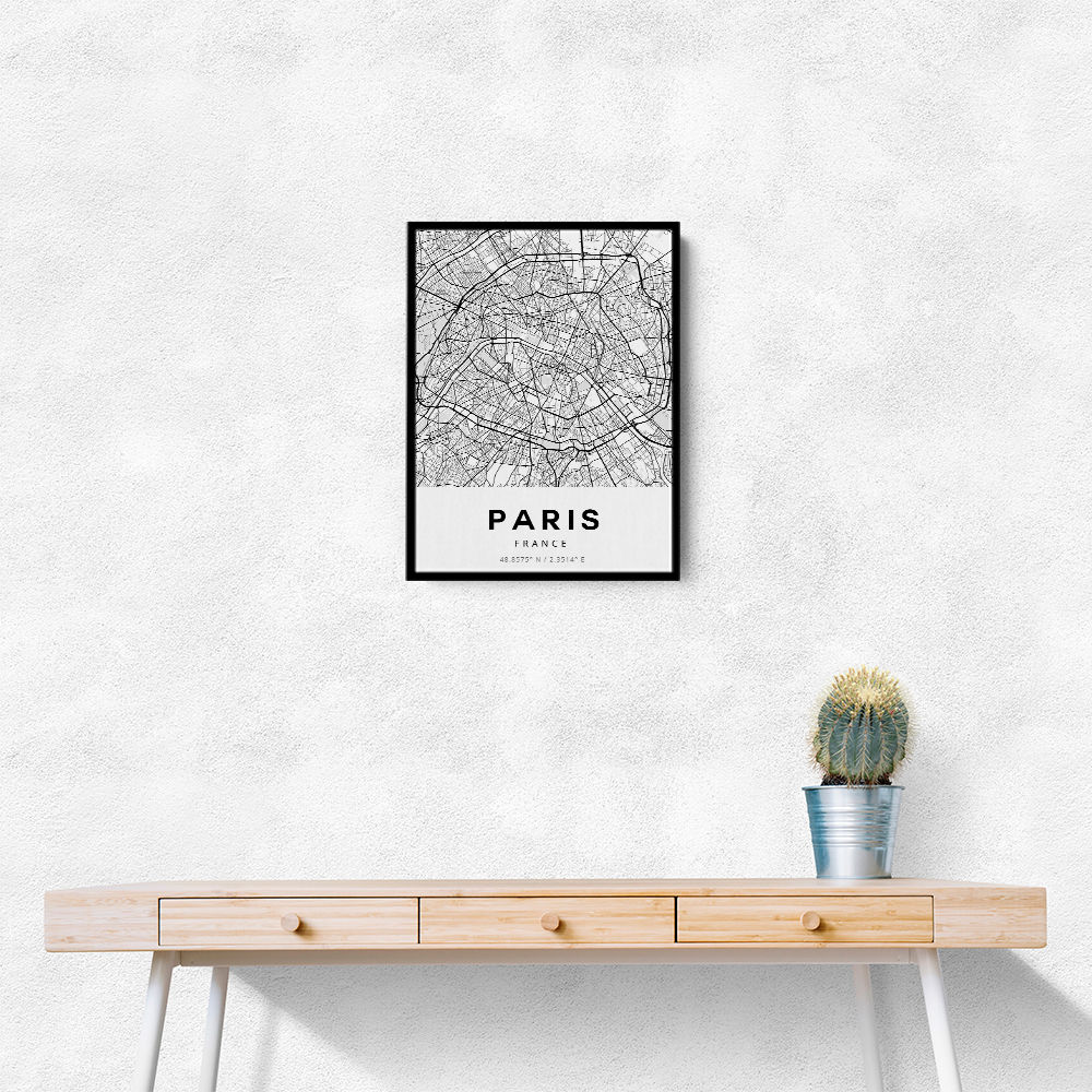 ルバダン Art Vision a Paris Paris Skyline Canvas Wall Art with Sparkling Eiffel Tower